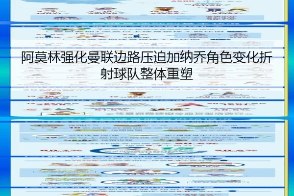 阿莫林强化曼联边路压迫加纳乔角色变化折射球队整体重塑